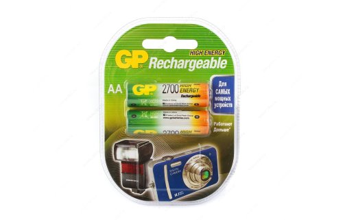 Аккумулятор GP R6 2700A HC-2DECRC2 2шт (упак) AA картинка 